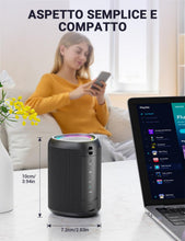 Carica l'immagine nel visualizzatore di Gallery, UOHHBOE Cassa Bluetooth Portatile 15W Potente IPX5 con Luci RGB