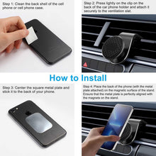 Carica l'immagine nel visualizzatore di Gallery, Kinizuxi Supporto Cellulare Auto Magnetic Air Vent, Portacellulare per Aauto Universale with Super Strong Magnets Suppor