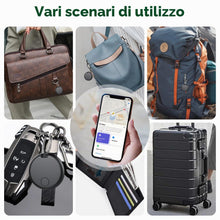 Carica l'immagine nel visualizzatore di Gallery, Smart Tracker Tags 4 Pezzi, Funziona con Apple Dov'è (Solo iOS), Localizzatore Bluetooth Trova Oggetti 365 Giorni, Batte