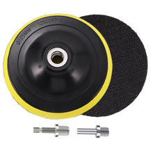 Carica l'immagine nel visualizzatore di Gallery, Platorello Abrasivo 125mm Adattatore M14 Platorelli per Lucidatrici