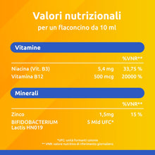 Carica l'immagine nel visualizzatore di Gallery, Supradyn Ricarica PRO B12, Integratore con Vitamina B12, Zinco e Probiotici, per Stanchezza Fisica e Mentale e Supporto 