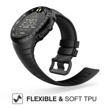Carica l'immagine nel visualizzatore di Gallery, MoKo Cinturino Compatibile con Suunto Core Smart Watch, Nero