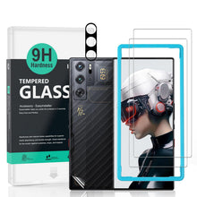 Carica l'immagine nel visualizzatore di Gallery, Ibywind 2 Pezzi Vetro Temperato per ZTE nubia Red Magic 9 Pro/9 Pro Plus/9S Pro 5G 6,8",con 1 Pezzo Pellicola Fotocamera