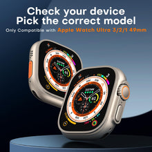 Carica l'immagine nel visualizzatore di Gallery, TOCOL 4 Pezzi Pellicola Protettiva per Apple Watch Ultra 3/2/1, Pellicola in TPU Flessibile Anti-Graffi, Trasparente HD 
