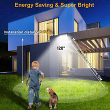 Carica l'immagine nel visualizzatore di Gallery, CREATESTAR Faretto Led da Esterno con Sensore di Movimento 30W, 3000LM Faretti Led Esterni IP66 Impermeabile 6500K Luce 