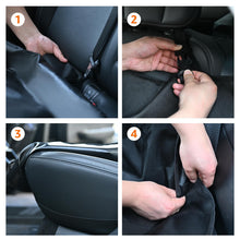 Carica l'immagine nel visualizzatore di Gallery, Amazon Basics Rivestimento per Sedile dell'Auto, 119 x 142 cm, Nero