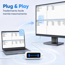 Carica l'immagine nel visualizzatore di Gallery, SALCAR Cavo USB per il trasferimento dati da PC Per Windows 10/8.1/8/7/Vista/XP/2000
