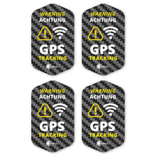 Carica l'immagine nel visualizzatore di Gallery, iSecur Set 4 Adesivi GPS Tracking 3 x 5 cm - hin833