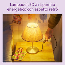 Carica l'immagine nel visualizzatore di Gallery, Philips Lampadina LED smart B35 E14, Trasparente, Confezione da 6