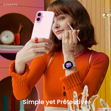Carica l'immagine nel visualizzatore di Gallery, ORNARTO Cover per iPhone 16 Silicone,Antiurto,Rosa Creta