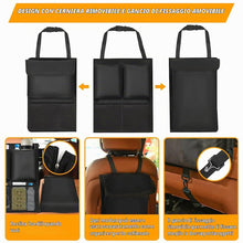 Carica l'immagine nel visualizzatore di Gallery, URAQT Organizzatore per bagagliaio auto, staccabile, organizer per auto, super capacità, pieghevole, multiuso, con 7 tas