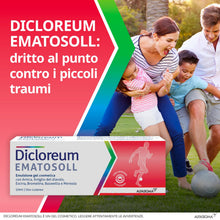 Carica l'immagine nel visualizzatore di Gallery, DICLOREUM EMATOSOLL Gel Cosmetico 50 ml , Crema ad Azione Lenitiva , Pomata naturale , Azione Rapida in Caso di Lievi Co