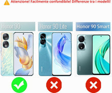 Carica l'immagine nel visualizzatore di Gallery, XTCASE Cover Magnetica per Honor 90 Traslucida Opaca, Nero