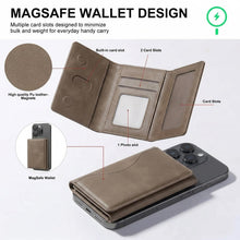 Carica l'immagine nel visualizzatore di Gallery, Etres Portafoglio Magsafe Compatibile Per Iphone 17/16/15/14/13/12 - Portacarte Magnetico, Rfid, In Pu Leather - 6 Slot 