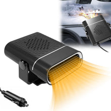 Carica l'immagine nel visualizzatore di Gallery, Riscaldatore per auto, riscaldatore/sbrinatore per auto da 120 W, ventilatore per auto 2 in 1 con funzione di riscaldame