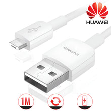 Carica l'immagine nel visualizzatore di Gallery, Huawei Cavo dati/cavo di ricarica - Micro USB - Grigio/bianco - Compatibile con telefoni cellulari Huawei con porta micr
