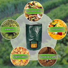Carica l'immagine nel visualizzatore di Gallery, Garden Stand Up Composter,Contenitore per Compost Giardino,Compostiera Domestica,Moderna Mini Compostiera Rapida, Compos