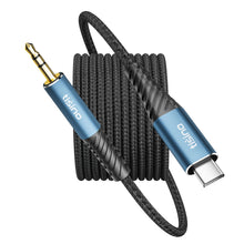Carica l'immagine nel visualizzatore di Gallery, Tisino Cavo USB C a Aux Jack 3,5mm, Cavo Audio Aux, 32Bit/384kHz, 0,5m