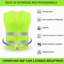 Carica l'immagine nel visualizzatore di Gallery, Gilet Catarifrangente, Gilet Alta Visibilità Set da 2 per adulti - Valido in tutta Europa, conforme al nuovo standard, a