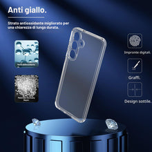 Carica l'immagine nel visualizzatore di Gallery, Anoowkoa Custodia Cover per Samsung Galaxy S26 FE 5G + 2 Pezzi Vetro Temperato CASE Ultra Sottile Morbido TPU e PC Trasp