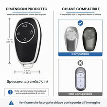 Carica l'immagine nel visualizzatore di Gallery, Guscio Custodia Cover Chiave per Leapmotor Leap C11 T03 S01 2021 2022 2023