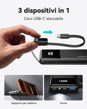 Carica l'immagine nel visualizzatore di Gallery, INIU 45W Power Bank, Mini 10000mAh Il Più Leggero Ricarica Rapida Portatile