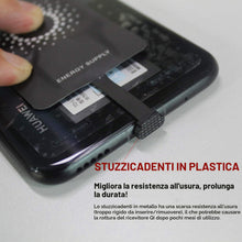 Carica l'immagine nel visualizzatore di Gallery, MyMAX – Ricevitore e adattatore ricarica wireless Qi di USB tipo C 1300mA, compatibile con Google, Samsung, Huawei, LG, 