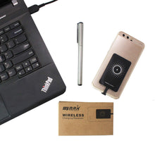 Carica l'immagine nel visualizzatore di Gallery, MyMAX – Ricevitore e adattatore ricarica wireless Qi di USB tipo C 1300mA, compatibile con Google, Samsung, Huawei, LG, 