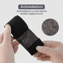 Carica l'immagine nel visualizzatore di Gallery, EZ Grip Tape- 12pezzi (5cmx4.5m) Benda Autoadesiva per il Gonfiore della Distorsione del Polso e della Caviglia, Nastro 