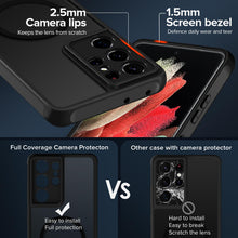 Carica l'immagine nel visualizzatore di Gallery, iVoler Cover Magnetica per Samsung Galaxy S21 Ultra 5G, [Compatibile con MagSafe] [Protezione Antiurto di Grado Militare