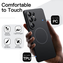 Carica l'immagine nel visualizzatore di Gallery, JETech Cover Magnetica Slim per Samsung Galaxy S26 Ultra, Nero
