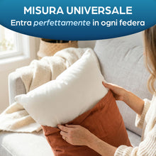 Carica l'immagine nel visualizzatore di Gallery, Flowen Cuscini Letto Coppia di Guanciali 50x80 per Dormire Imbottitura Standard Antiacaro Anallergico Traspirante Rettan