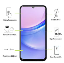 Carica l'immagine nel visualizzatore di Gallery, Vetro Temperato per Samsung Galaxy A16 5G / A16 4G [2 Pezzi] Vetrino Protettivo Pellicola Protezione Schermo