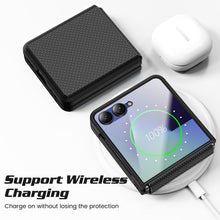 Carica l'immagine nel visualizzatore di Gallery, Doeshine Custodia per Samsung Z Flip 7(Non per Flip 7 FE), Protezione Dello Schermo Posteriore e Cerniera, Slim Fit, Sty
