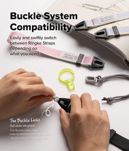 Carica l'immagine nel visualizzatore di Gallery, Ringke Shoulder Strap, Compatibile con Custodie per iPhone 17, Tracolla Regolabile e Robusta con Cordino