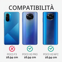 Carica l'immagine nel visualizzatore di Gallery, Captor Cover Trasparente per Xiaomi Poco X3/X3 Pro, Custodia TPU in Silicone Flessibile Morbida e Sottile, Protezione co