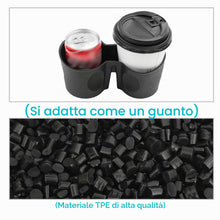 Carica l'immagine nel visualizzatore di Gallery, CDEFG Compatibile con Tesla Model 3 2025 Highland Console Centrale Portabicchieri, Silicone Supporto per Tazza Organizer