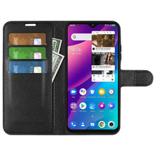Carica l'immagine nel visualizzatore di Gallery, Cover per TCL 30 SE/TCL 305/306, Custodia Portafoglio Cover a Libro in Pelle Flip Case con Silicone Bumper, Fibbia Magne
