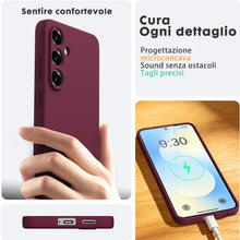 Carica l'immagine nel visualizzatore di Gallery, Cover per Samsung Galaxy S26 FE / S25 FE 5G - Bordeaux