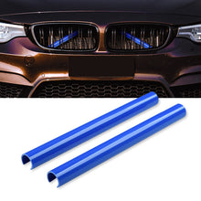 Carica l'immagine nel visualizzatore di Gallery, AggAuto Inserti Strisce Griglia Anteriore per BMW Serie 1/3 F20 F30, Blu