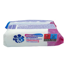 Carica l'immagine nel visualizzatore di Gallery, Nice Pet Salviette IGIENIZZANTI Cani, Gatti con CLOREXIDINA - 100 Salviette - Proteggono Il PH Naturale - Profum al Muschio - Salvette Ideali per l'igiene Manto di Cani e Gatti | Salviette Cane