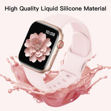 Carica l'immagine nel visualizzatore di Gallery, Higgs 6 Pezzi Silicone Compatibile con Cinturino Apple Watch 40mm 41mm 38mm 42mm 44mm 45mm 46mm 49mm Donna Uomo, Cinturi