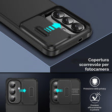 Carica l'immagine nel visualizzatore di Gallery, Cover per Samsung Galaxy S26 con Protezione Fotocamera, Robusta Resistente Militare Antiurto Cellulare Bumper Custodia p