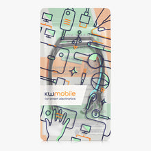 Carica l'immagine nel visualizzatore di Gallery, kwmobile 2x Cinturino TPU Silicone Fibbia Compatibile con Xiaomi Mi Smart Band 6 / Mi Band 6 / Band 5 Cinturino - Cintur