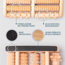 Carica l'immagine nel visualizzatore di Gallery, TheraFlow Massaggiatore Plantare Shiatsu, Rulli Fascite - Massaggiatore piedi con pallina massaggio muscolare, rullo mas