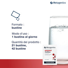 Carica l'immagine nel visualizzatore di Gallery, Metagenics CalDyn - Calcio e Vitamina D - 21 Bustine