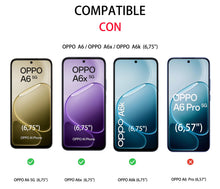 Carica l'immagine nel visualizzatore di Gallery, UNO' - 3 pellicole proteggi schermo per OPPO A6 / A6K / A6X (6,75"), in vetro temperato, anti-impronte, antigraffio, dur
