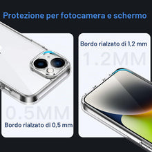 Carica l'immagine nel visualizzatore di Gallery, JETech Cover per iPhone 14, Anti-Ingiallimento, Trasparente