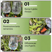 Carica l'immagine nel visualizzatore di Gallery, Sfere Per Irrigazione, Set Da 4 Per L'Irrigazione Automatica Delle Piante, Palline D'Acqua Per Piante, 350 Ml Di Autoirr