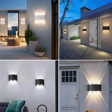 Carica l'immagine nel visualizzatore di Gallery, Voltix Applique da Parete LED per Interni ed Esterni, 8W Luce Naturale, Lampada da Muro Impermeabile, Design Moderno in 